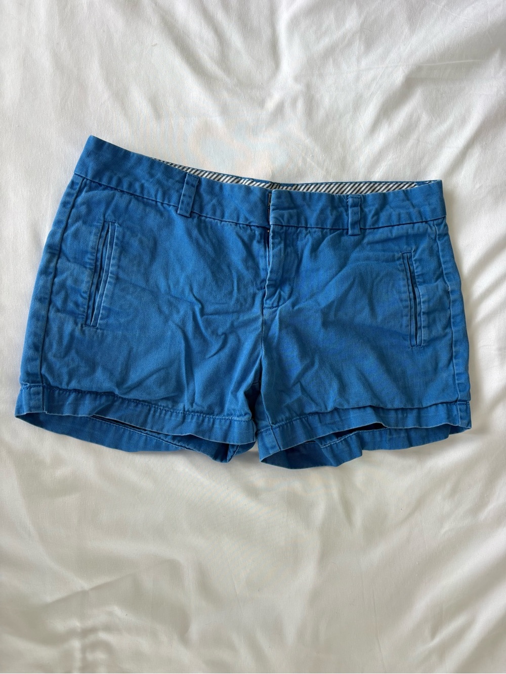 JCP Women’s Blue Casual Cotton Shorts